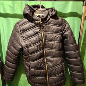 Womens Black Puffer Jacket
